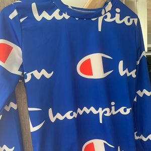 Champion Tops - Champion Crop Long Sleeve Top Champion Tops - Champion Crop Long Sleeve Top